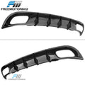V2 Style Rear Bumper Diffuser Lip