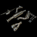 Malian 3-Inch Catback Exhaust System with Twin 4-Inch Tips