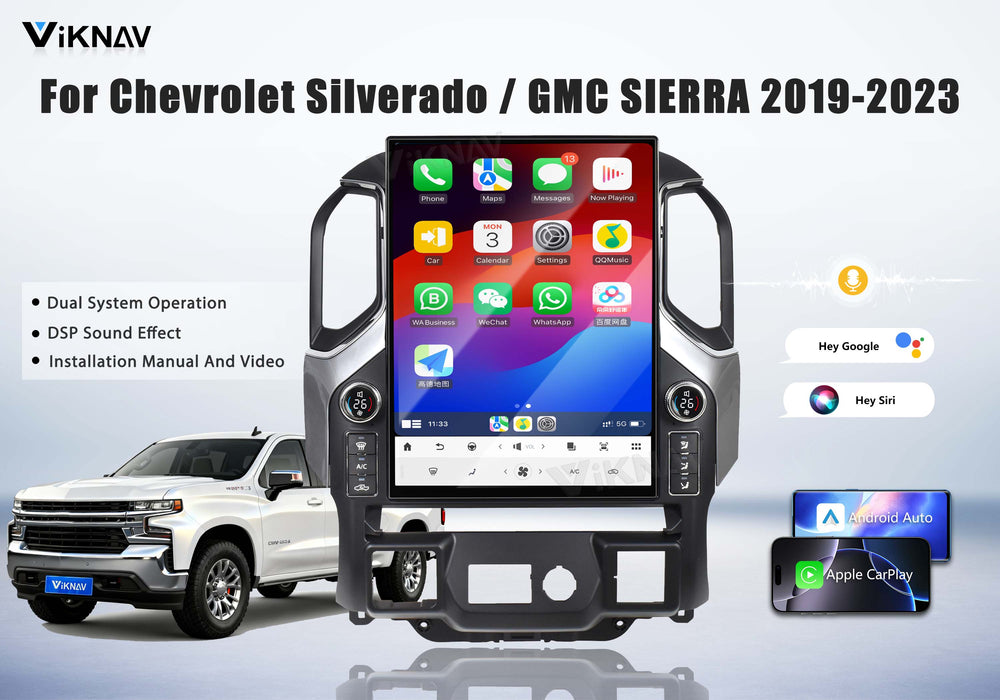 15.6 Inch 2K Android 14 Car Radio