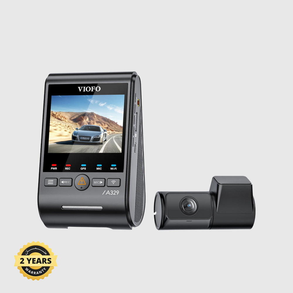 A329 Front and Rear Dash Camera System