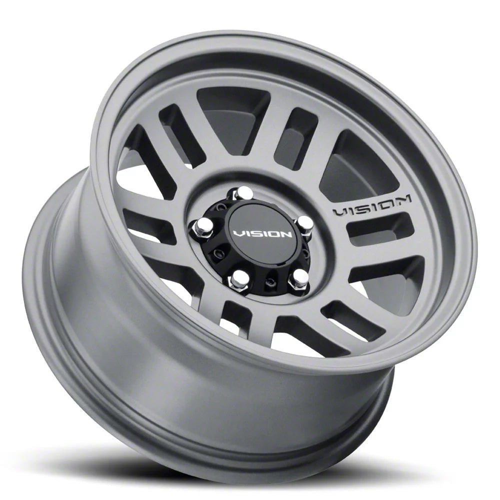 Manx 2 Overland 17x9 Satin Gray Wheel