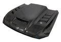 Terminator Style Double-Sided Carbon Fiber Hood
