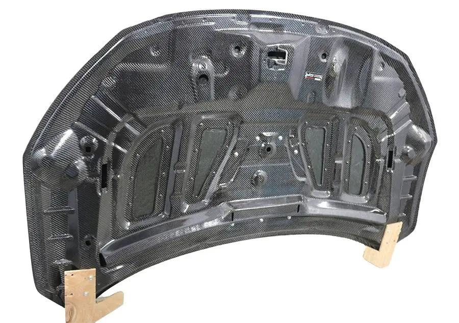 Double-Sided Carbon Fiber Hood