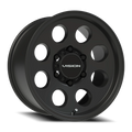 56 Midway Satin Black Wheel, 16x8, 6x139.7, 0mm Offset