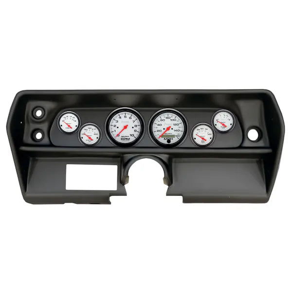 68 CHEVY NOVA 33/8IN X 2 & 21/16IN X 4 DIRECT FIT DASH KIT PHANTOM