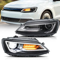Projector Dual Beam Headlights w/ Sequential Turn Signals