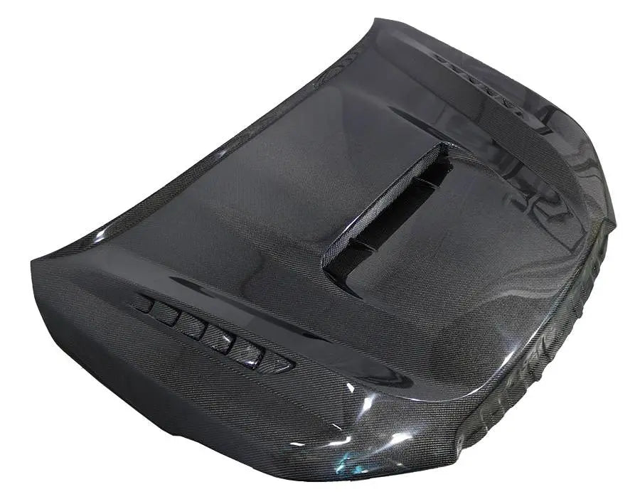 V Line Style Carbon Fiber Hood