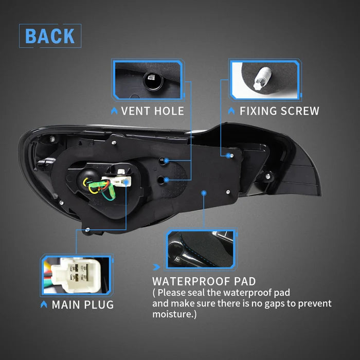 LED Sequential Tail Light Assembly
