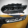 Projector LED Headlight Assembly with Sequential Turn Signals