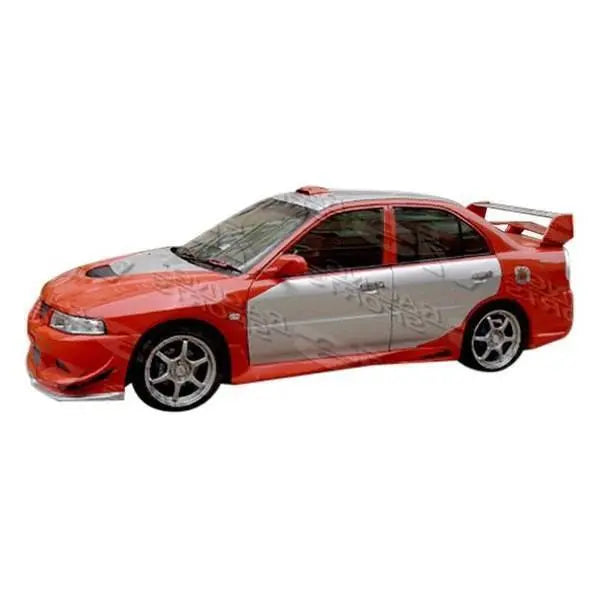 EVO 8 Style Fiberglass Side Skirts