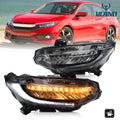 Full LED Headlights, Black Housing, Smoked Lens
