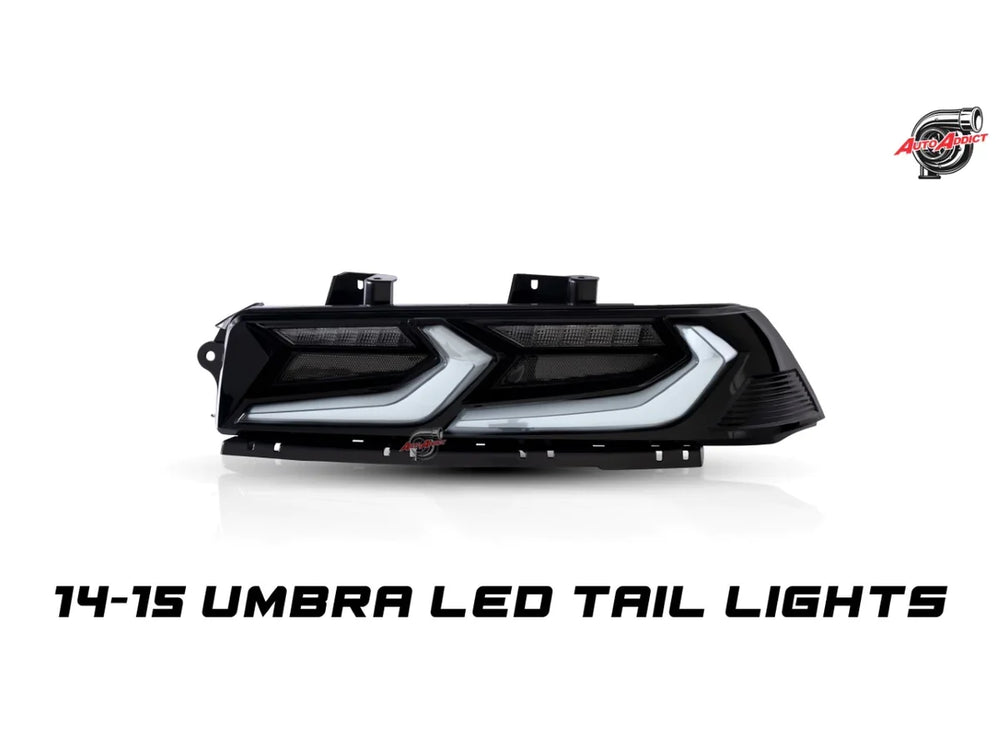 Umbra LED Taillights, Gloss Black Smoke
