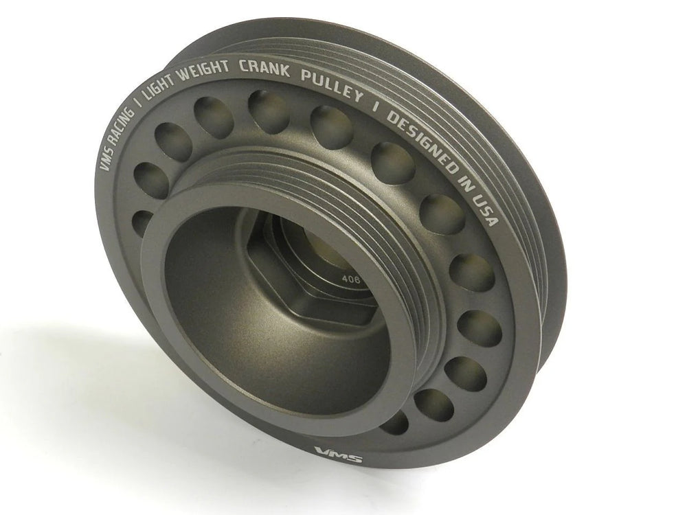 6061-T6 Billet Aluminum Harmonic Balancer Crank Pulley