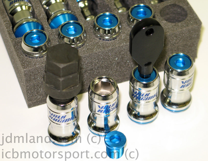 Lug Nuts with Allen Caps
