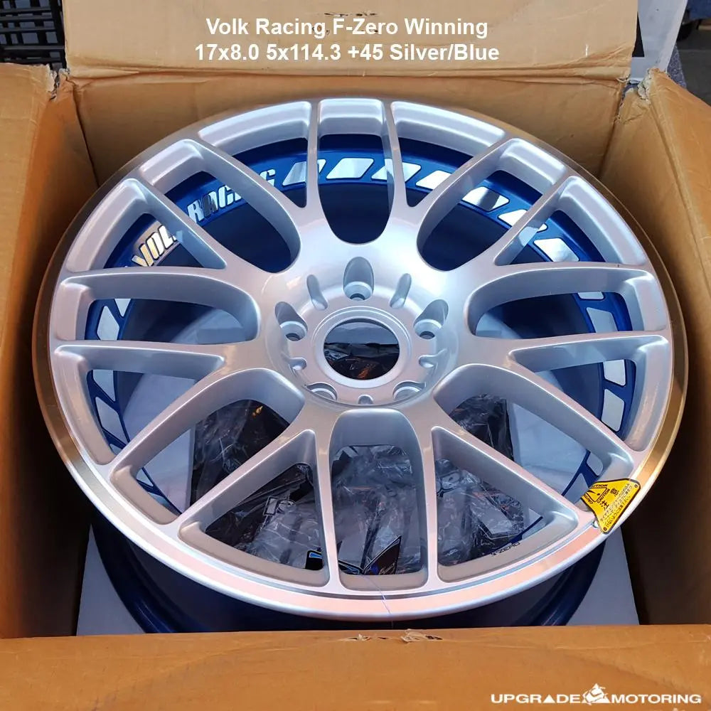 F-Zero Winning 17x8.0 +45 5x114.3 Two-Piece Forged Wheel