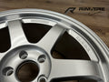 TE37SL 18x10 +30 5x114.3 Wheel Set, Diamond Silver