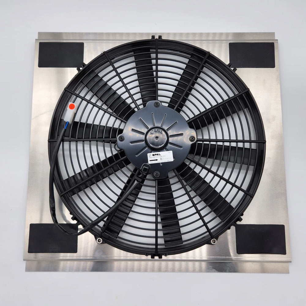 14-Inch Spal Electric Fan Setup