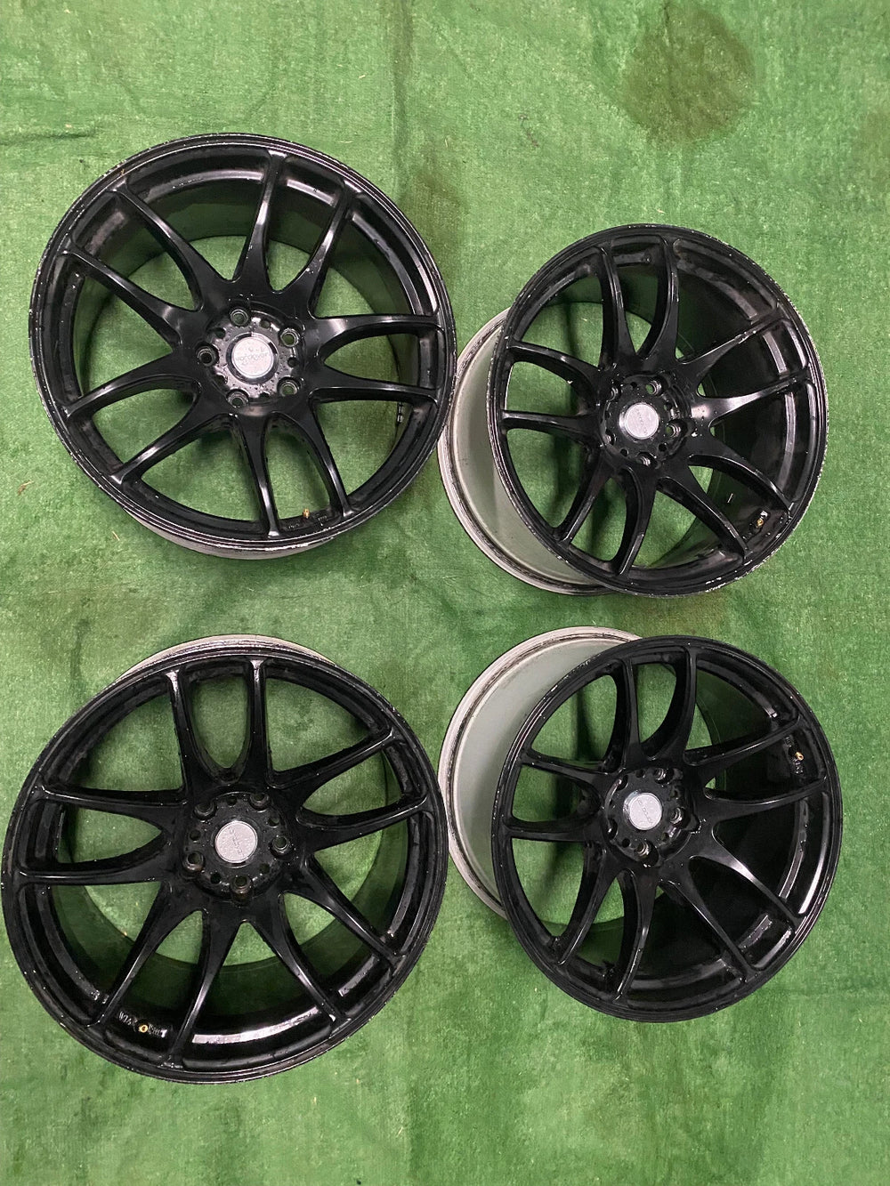 Forme 9 19x9.5 Matte Black Wheel