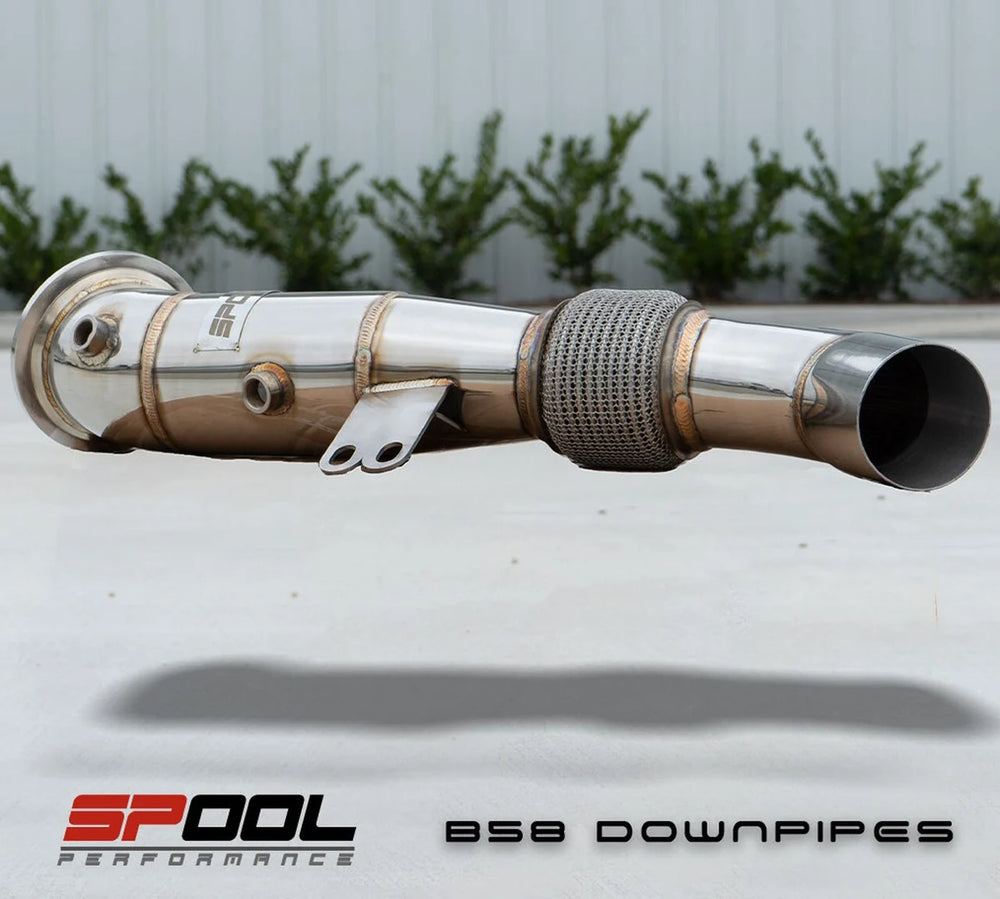 B58 304 Stainless Steel Downpipe