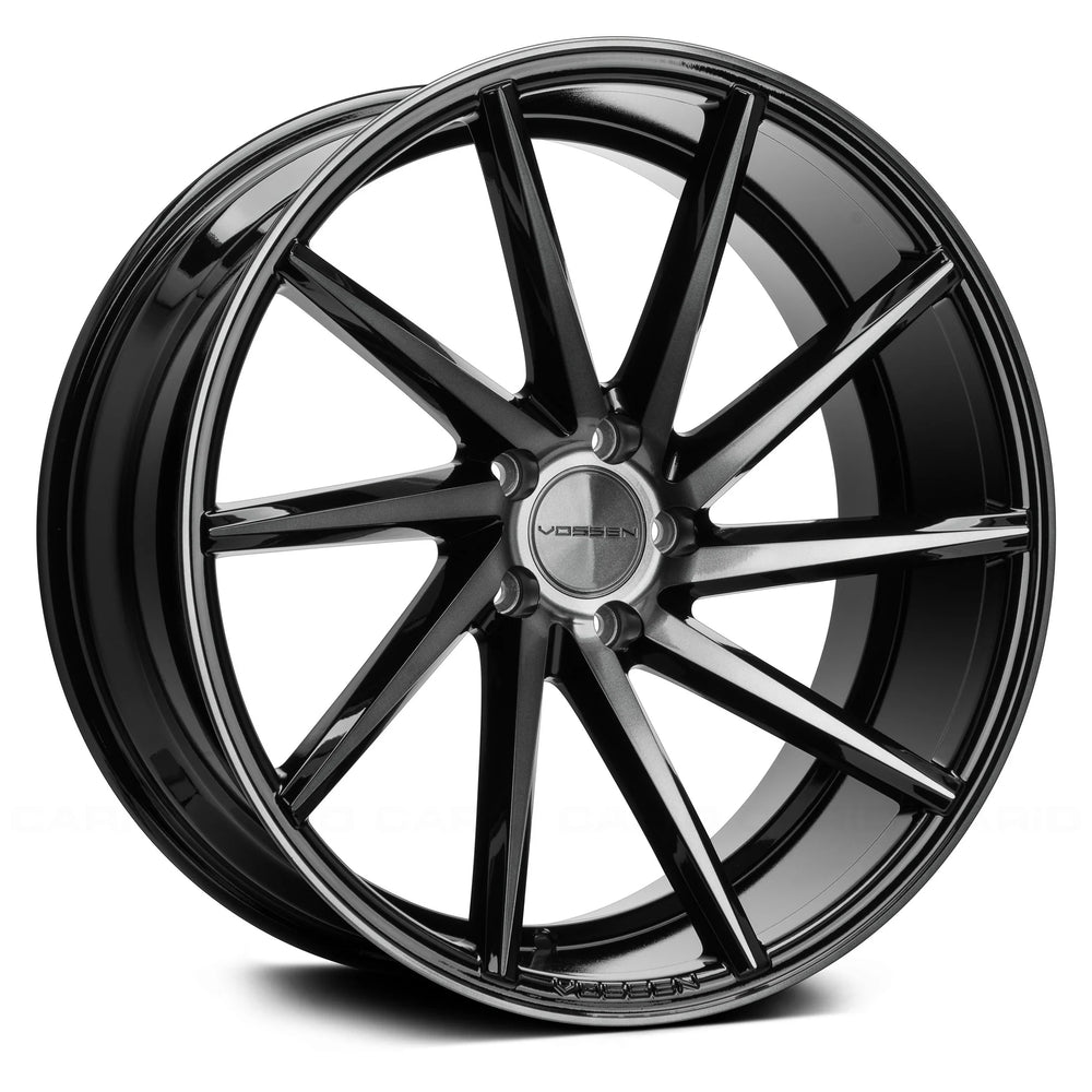 CV Series CVT 19x8.5 Gloss Black Spiral-Spoke Wheel
