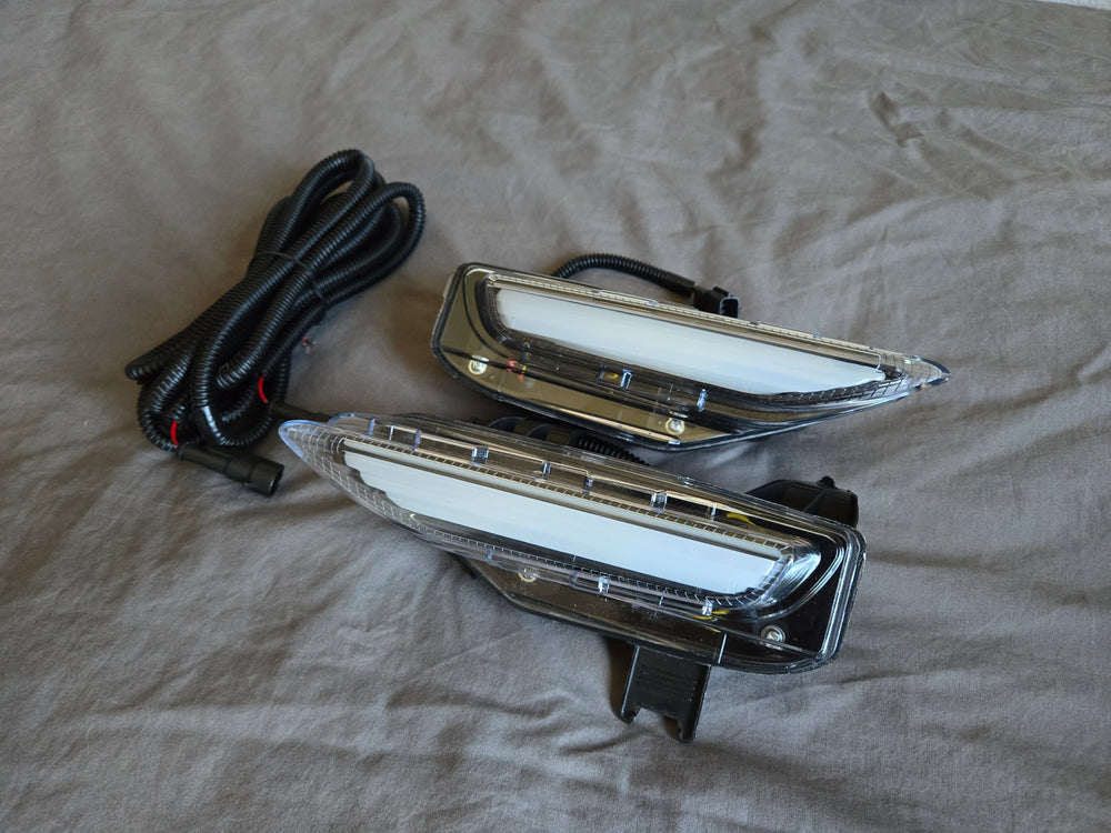 Q50 Sequential Front Bumper Turn Signal w/ DRL v2