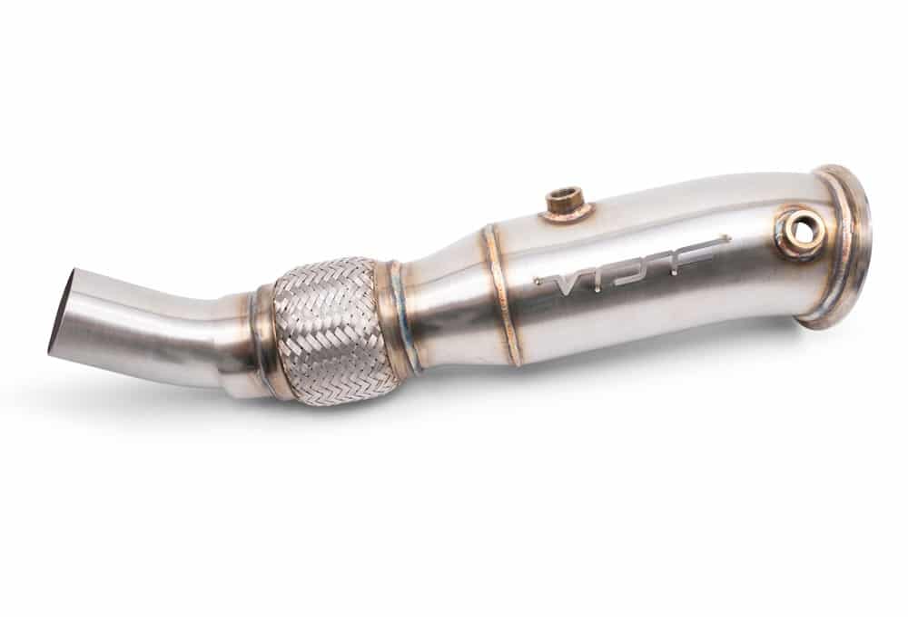 N20/N26 Stainless Steel Catless Downpipe