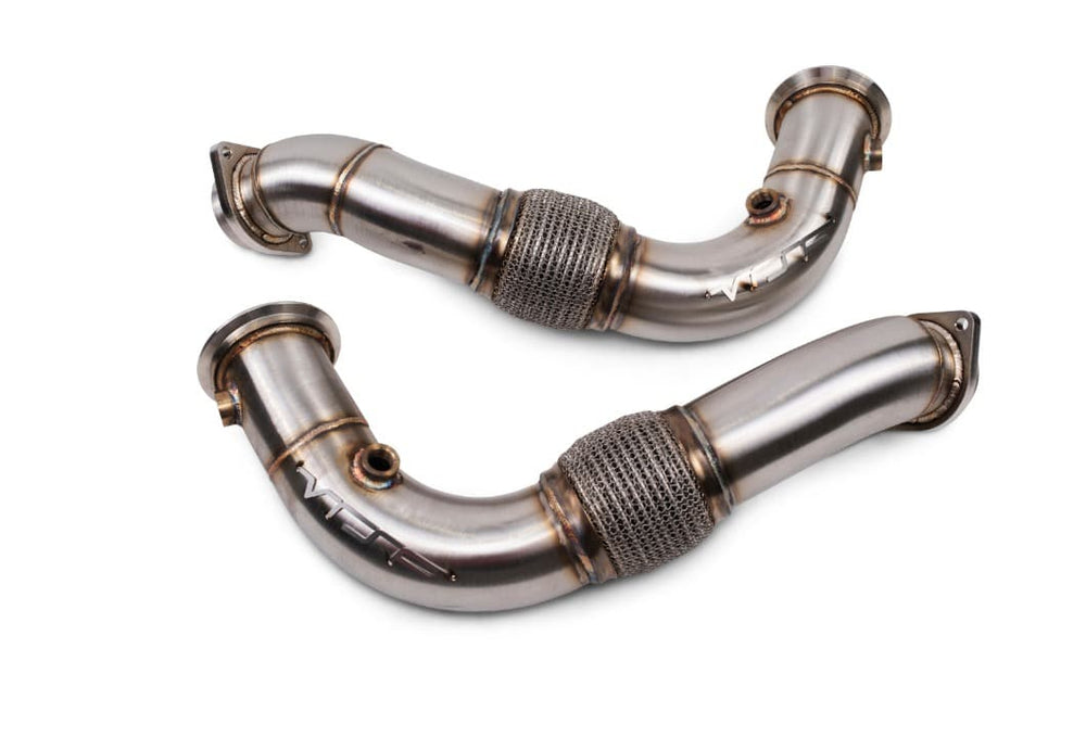 SS304 Stainless Steel Race Downpipes N63/S63 V8 Twin Turbo