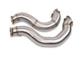 N54 3" Cast Stainless Steel Downpipe