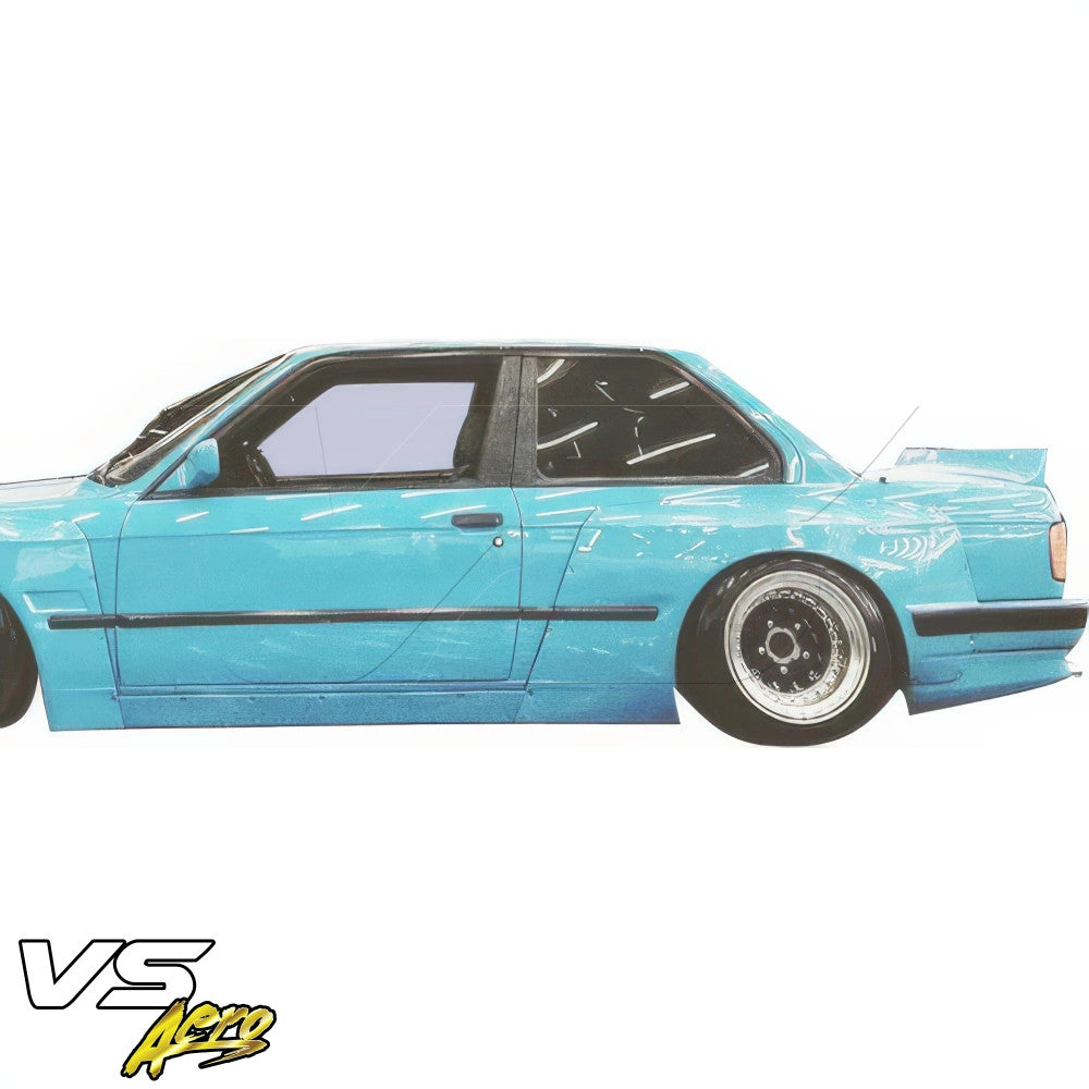 TKYO Wide Body Rear Fender Flares 75mm Extension