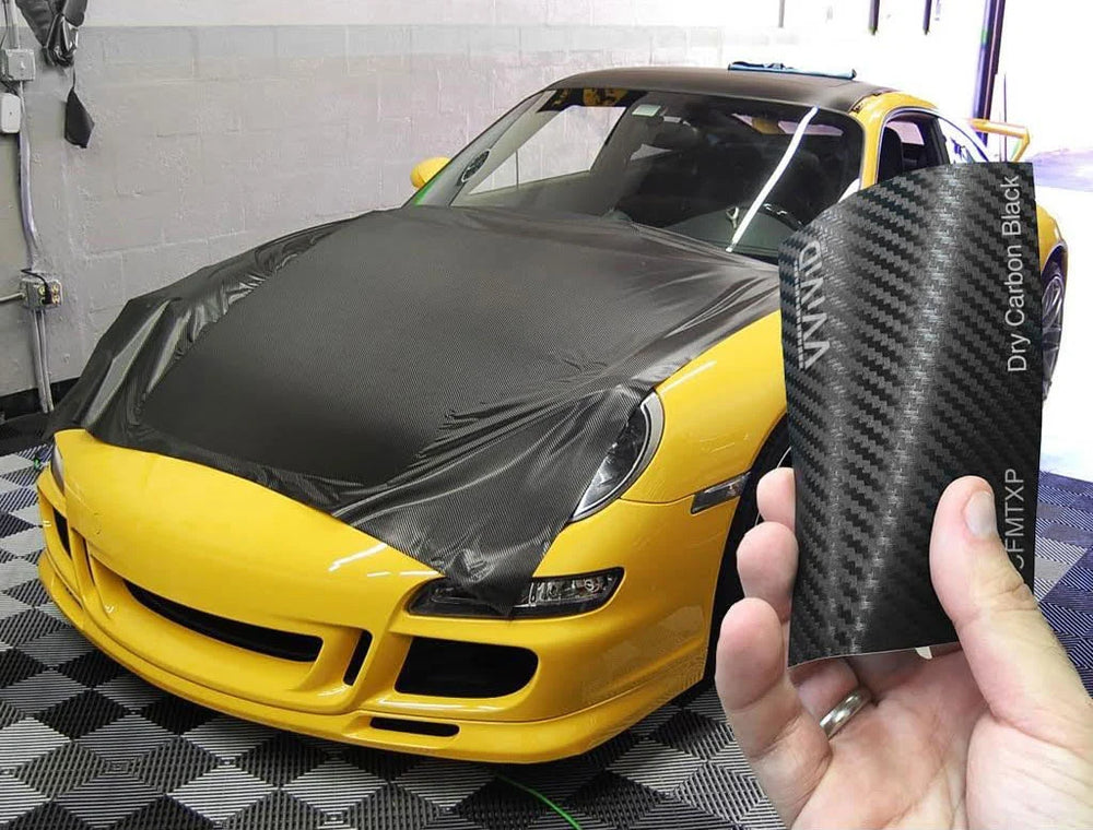XPO Dry Carbon Black Vinyl Wrap