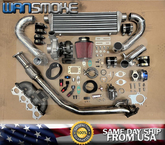 Turbo Kit with T3/T4 Turbocharger and Intercooler