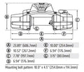 ZEON XD 10-S 10,000 lb. Recovery Winch
