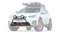 Semi-Hidden Winch Mount With Auxiliary Light Tabs