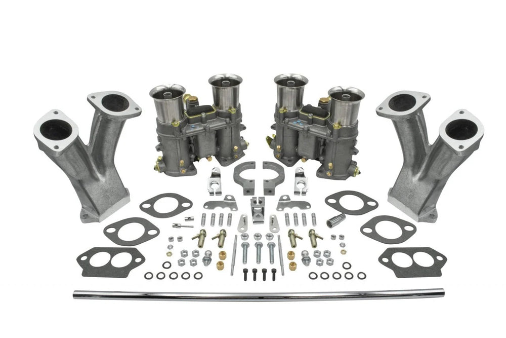 EMPI 48 IDA Dual Carburetor Kit with Intake Manifolds and