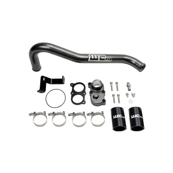 Billet Aluminum Thermostat Housing and Coolant Pipe Kit