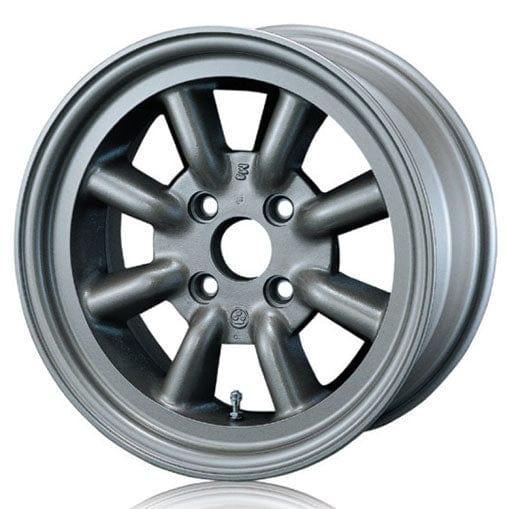 Eight Spoke 15x7J 4x100 Mag Aluminium Wheel