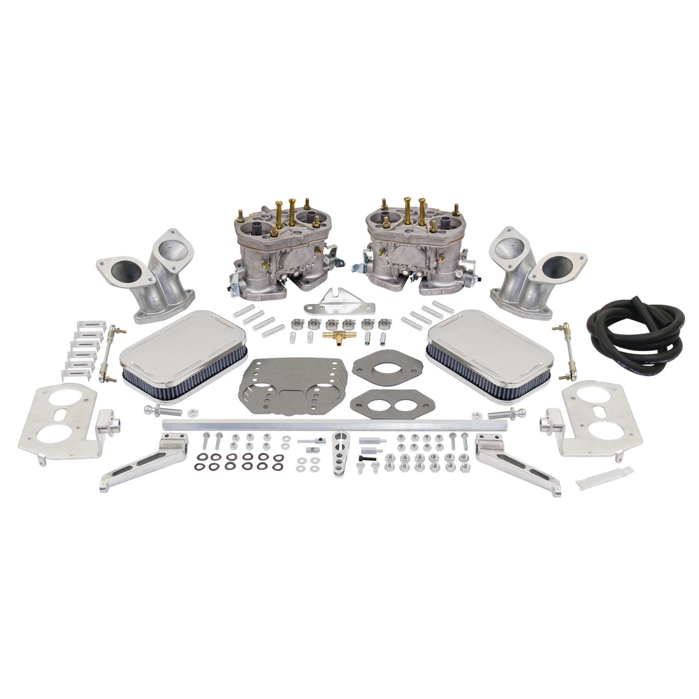 40 IDF Dual Carburetor Kit w/ Linkage and Air Cleaners
