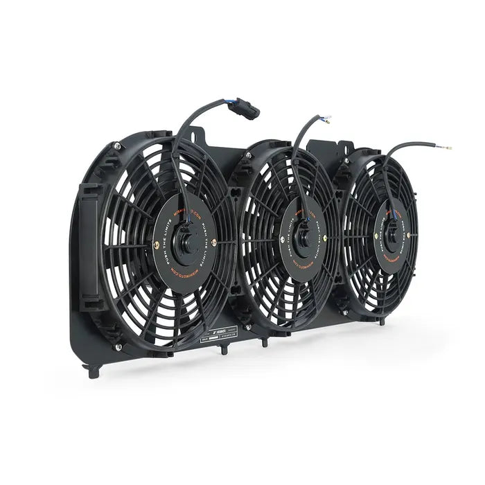 Performance Aluminum Fan Shroud w/ 3x 10-Inch Slim Fans