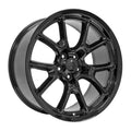 20x9 5x115 18mm Offset Gloss Black Replica Wheel