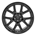 20x9 5x115 18mm Offset Gloss Black Replica Wheel