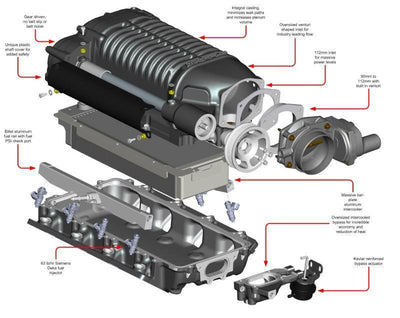 W175FF 2.9L Twin-Screw Supercharger Kit