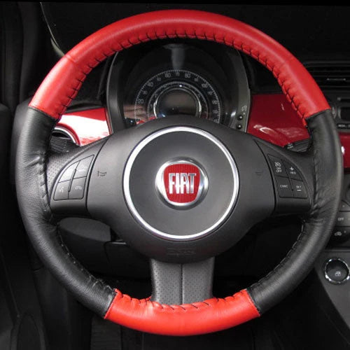 Custom Leather Steering Wheel Cover