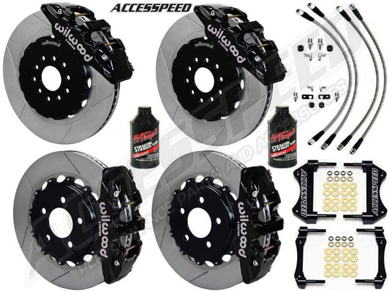 AERO6/SL4R Big Brake Kit, Front and Rear
