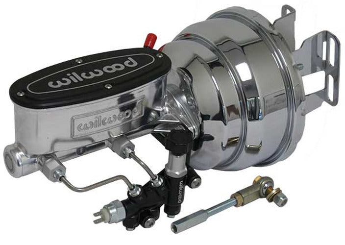 Power Brake Booster Kit with Black Out Adjustable Proportioning Valve