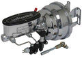 Power Brake Booster Kit with Black Out Adjustable Proportioning Valve