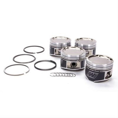Forged Piston Kit, 81.25mm Bore, +2.4cc Volume