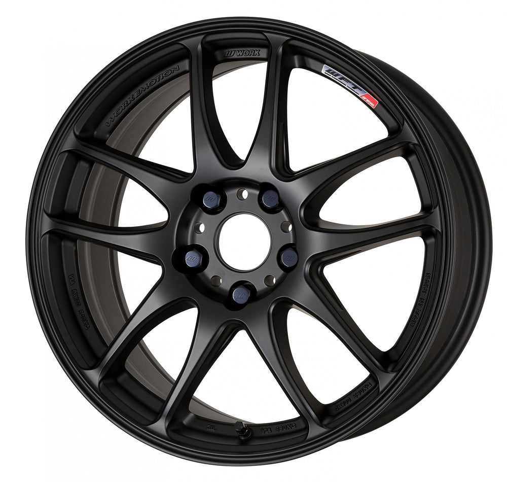 CR Kiwami 17x9 +17mm Matte Black Wheel