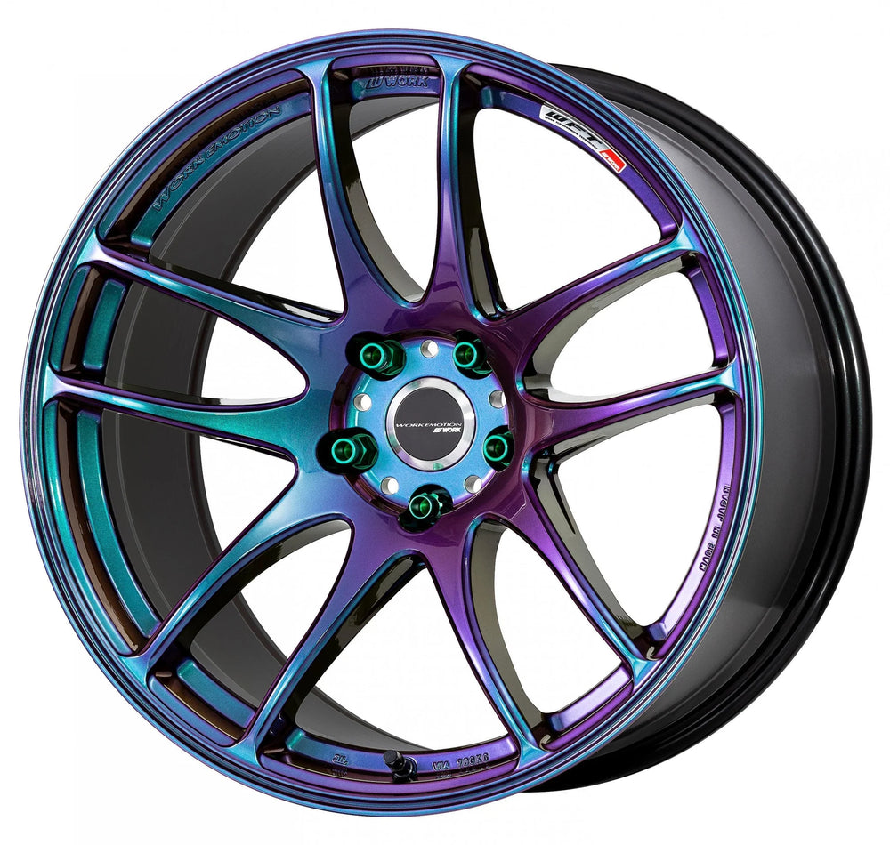 Emotion CR Kiwami 17x9J 5x114.3 Asterism Black Wheel