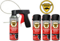 Undercoating Kit with Aerosol Spray Cans and Extension Wand