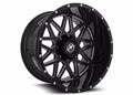 XF-211 20x9 Gloss Black Milled Wheel